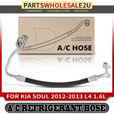 Conjunto de manguera de línea de descarga de refrigerante de aire acondicionado para Kia Soul 2012-2013 1,6 L VIN: 5 Foto 1 de 4