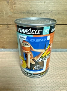 1997 Pinnacle Inside WNBA Rare REBECCA LOBO Sealed Collector Can w/ 10 Card Pack - Picture 1 of 5