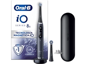 Cepillo eléctrico - Oral-B iO 8S, Con 2 Cabezales y 1 Estuche De Viaje, Diseñado - Imagen 1 de 17