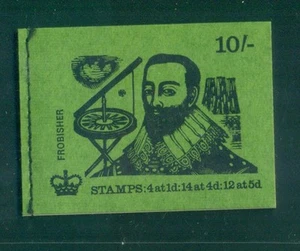 Folleto Great Britain 10s Frobisher FEB 1970 XP11 - Imagen 1 de 1