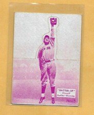 1934-36 BATTER-UP #13 BILL CISSELL EX-MT GREAT LOOKING CARD PRICED TO SELL!