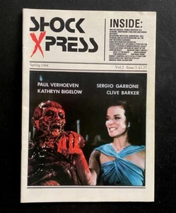 Shock Xpress - Volume 2 Issue 3 - 1988 Vintage Horror Magazine - Picture 1 of 2