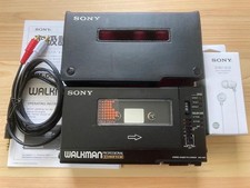 Sony WM-D6C Walkman Professional Cassette Player Recorder Black Mint Condition