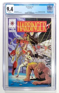 Harbinger #3  9.4 Key  CGC (1992) Valiant Comics (1st Appearance of Ax & Rexo) - Picture 1 of 3