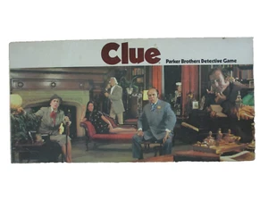 Vintage 1972 Clue Parker Brothers Detektivspiel Familien Brettspiel vollständig - Bild 1 von 7