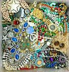Nice Jewelry Lot ALL GOOD Wear Resell Vintage Now 5 Pc Earring Brooch Necklace 
