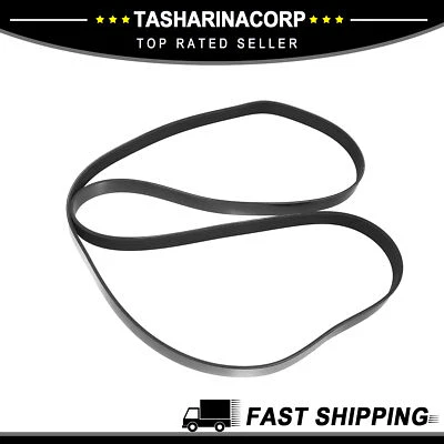 Piece of 1 V-Ribbed Serpentine Drive Belt for Lincoln Town Car 1991-1992 4.6L - Image 1 of 4