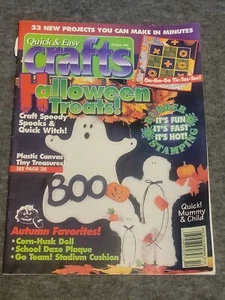Quick & Easy HANDWERK Oktober 1994 * Halloween Leckereien * Geister * Hexen * Mama - Bild 1 von 12