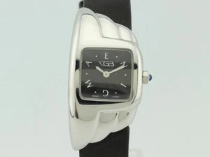 Enigma By Gianni Bulgari Quart Steel Lady 1236 - Imagen 1 de 8