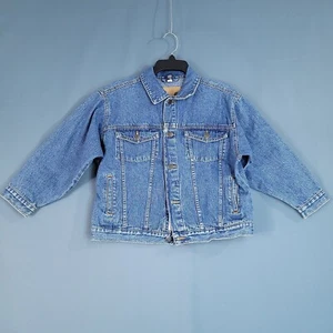 Genuine Blues OshKosh Boys Youth Denim Jacket Blue Long Sleeve Size 10 (M) - Picture 1 of 11