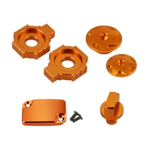 CNC Aluminum Oil Filler Cap Engine Case Plugs For KTM 125 200 390 Duke 2011-2020 - Picture 1 of 6