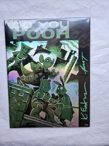 DO YOU POOH TMNT SCHWARZ, WEISS & GRÜN Rianbow Folienvariante HOMMAGE MAGAZIN Größe  - Bild 1 von 9