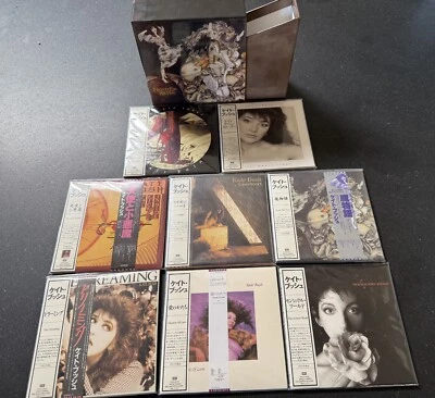 JAPAN MINI KATE BUSH NEVER FOR EVER PROMO BOX 8 CDS. 4 PROMO OBIS. — 第 1/3 张图片