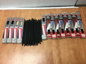 Ibico 300+ PLASTIC BINDING COMBS Lot Black Blue White 1/4" & 5/16" - Picture 1 of 8