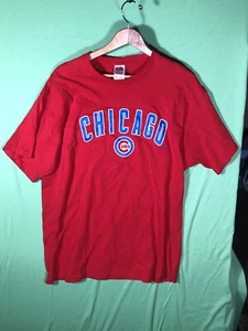 Chicago Cubs MLB Baseball Red Adult XL T Shirt - Picture 1 of 4
