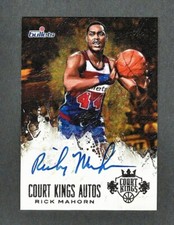 2013-14 Panini Court Kings Rick Mahorn Autograph /349 Washington Bullets