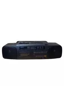 Sony CFD-50 CD AM/FM Stereo Radio Cassette Recorder Boombox - Picture 1 of 5
