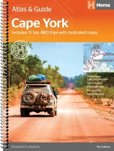HEMA MAPS - CAPE YORK ATLAS & GUIDE - 'NEW' 5TH EDITION - TOP 15 4WD TRACKS - Picture 1 of 1