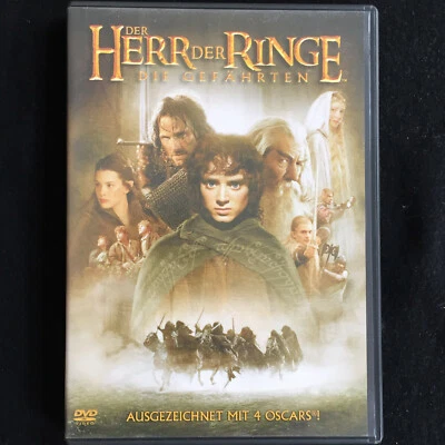 Der Herr der Ringe・Die Gefährten・Elijah Wood・Sci-Fi & Fantasy・2 DVD ©2001・NM! - Bild 1 von 4