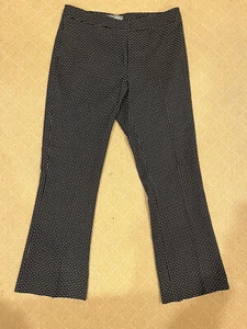 Neu ohne Etikett Shari's Place Damen Schlaghose blau geometrisches Muster Größe 44 - Bild 1 von 4