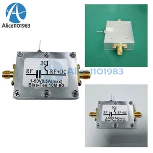 RF Biaser Bias Tee Amplifier 10MHz-6GHz LNA Low Noise HAM Radio With Case - Picture 1 of 6