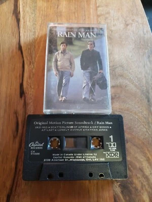 RAIN MAN Audio Cassette Tape ORIGINAL MOTION PICTURE SOUNDTRACK 1989 C4-591866 - Image 1 of 2