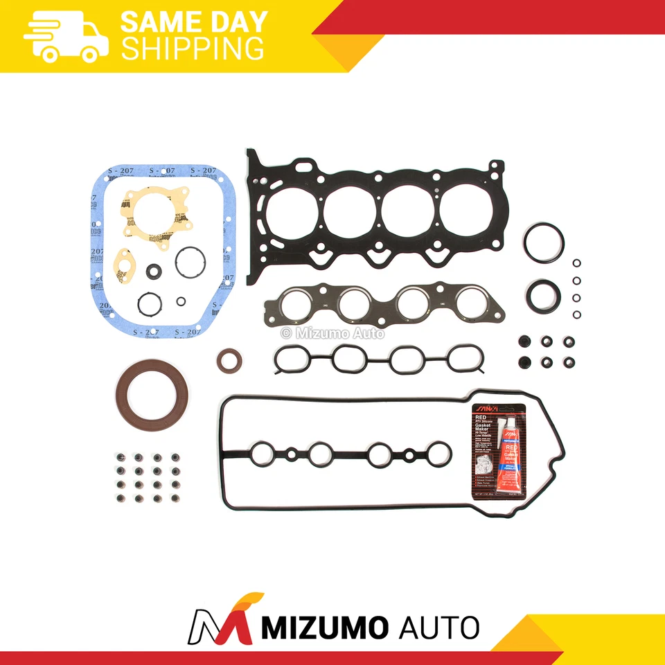 Full Gasket Set Fit 00-12 Scion xA xB Toyota Echo Yaris 1.5L DOHC 16V 1NZFE - Image 1 of 4