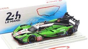 Spark 1:43 Lamborghini SC63 #19 24H Le Mans 2024 Modellino Auto In Scala - Foto 1 di 2