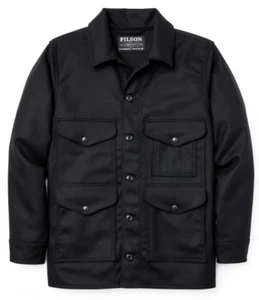 Filson Seattle Cruiser 20228379 MADE IN USA Black Wool Midweight LIMITED CC - Picture 1 of 10