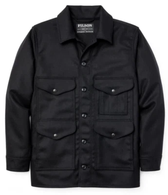 Filson Seattle Cruiser 20228379 MADE IN USA Black Wool Midweight LIMITED CC - Image 1 of 4