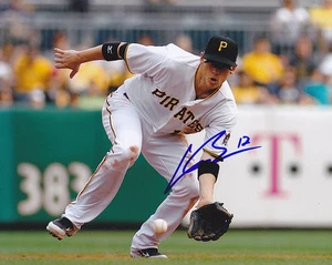 CLINT BARMES PITTSBURGH PIRATES ACTION SIGNED 8x10 - Picture 1 of 1