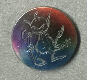 *1994 Plástico POG Slammer Auténtico Pog Annihilator (Spiff) ¡Dirht!!! - Imagen 1 de 2