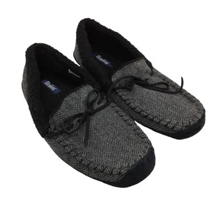 Wembley 3M Thinsulate Insulation Slippers Size 9.5 / 10.5 black - Picture 1 of 6