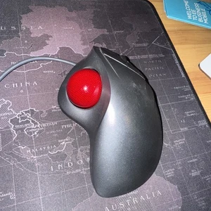 Logitech Trackman Trackball USB kabelgebundene ergonomische Maus - Bild 1 von 4