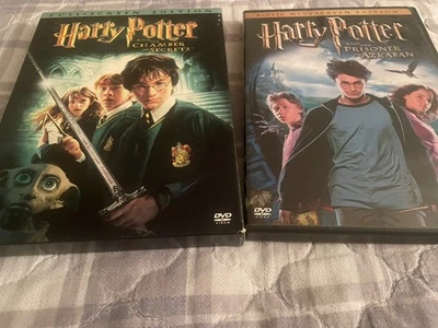 HARRY POTTER and the Chamber of Secrets 2Disc w/ Slip Cover + The Prisoner Of - Image 1 of 4