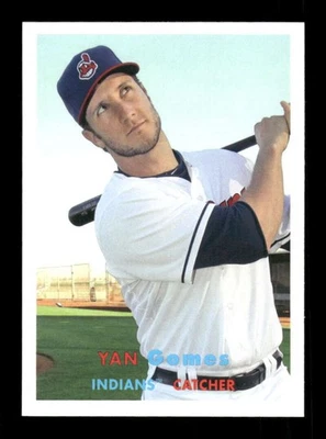 2015 Topps Archives Indians 51 Yan Gomes BXCP51 - Image 1 of 2