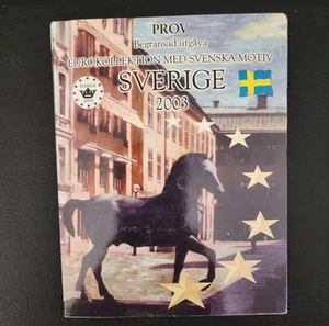 2003 Sweden Euro 8 Coin Prototype Specimen Pattern Set - Picture 1 of 7