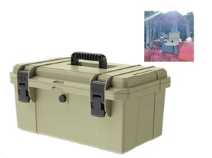 Heavy-Duty Tractor ROPS Toolbox, With Mounting Bracket, Universal Tractor Too... - Picture 1 of 5