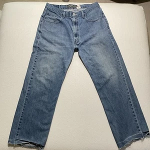 Vintage Levis Silver Tab Jeans Relaxed Fit Blue Denim Mens Fits 32x26  Y2K Cut - Picture 1 of 16