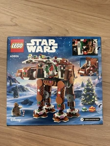 LEGO 40806 Lebkuchen AT-AT Walker (Darth Vader Lebkuchen Minifigur) Neu - Bild 1 von 2