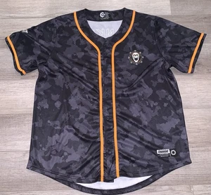 RARE Crankdat EDM DJ Official Large Embroidered Baseball Jersey #00 CAMOUFLAGE - Picture 1 of 10