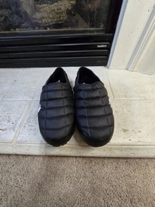 The North Face Mens Thermoball Traction Mule V NF0A3UZN Black Slippers Size 11 - Picture 1 of 13