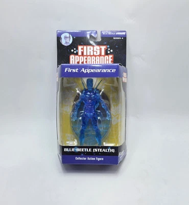 Figura de acción DC Direct First Appearance Series 4 BLUE BEETLE (Stealth) nueva en caja Foto 1 de 2