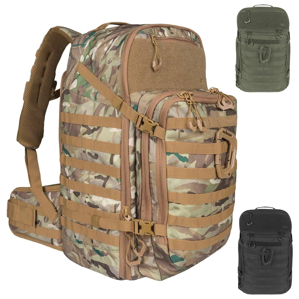 Highlander Harrier MOLLE Rucksack 45L Mens Military Army Tactical Backpack Bag - Image 1 of 4