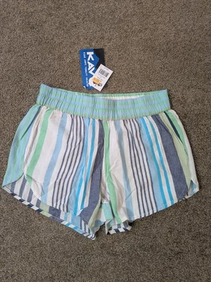 Pantalones Cortos Kavu Para Mujer XS Aberdeen Vientos Marea Algodón Rayas Foto 1 de 4