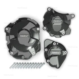 For Suzuki Lnazuma 1200 GSX1200 1998-2002 Carbon Fiber Engine Protection Cover - Picture 1 of 6