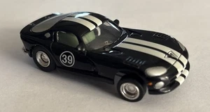 DODGE VIPER GTS-R Negro Xtraction Ranura Carrocería para AFX Auto World - Imagen 1 de 7