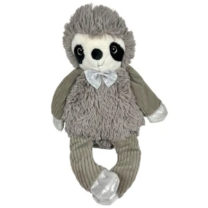 Scentsy Buddy Spiffy the Sloth Plush Gray 14" - Picture 1 of 4