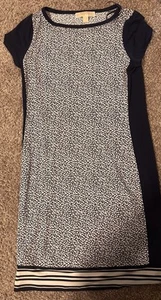 Michael Kors Flounce Print Dress - Knee Length - Size XS - EUC - Picture 1 of 2