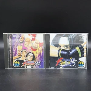 2Set King of Fighters 94 95 w/Obi Neo Geo NEOGEO KOF94 95 SNK NGCD Tested - Picture 1 of 8